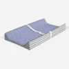 Bacati - Elephants Blue/Gray Blue Pin Dots Quilted Top Changing Pad Cover -Bacati GUEST 8bde9b4f 1962 4345 8182 ebca8675e04f