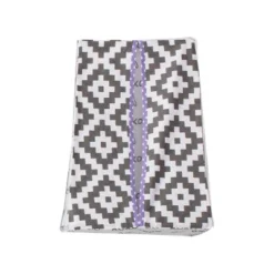 Bacati - Love Gray Lilac 10 Pc Crib Bedding Set With Long Rail Guard Cover -Bacati GUEST 8f8072d3 4331 4c4c a863 6b025597db4d