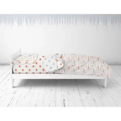 Bacati - Basketball Orange/Gray Muslin 4 Pc Toddler Bedding Set 13 Bacati - Basketball Orange/Gray Muslin 4 Pc Toddler Bedding Set -Bacati GUEST 904f957c 2e8c 43a0 82be a194ebef6303