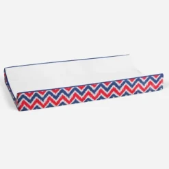 Bacati - MixNMatch Navy/Red White Changing Pad Cover -Bacati GUEST 90969012 1bf9 4f2c a8e0 144265117a69