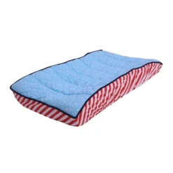 Bacati - Space Multicolor Boys Cotton Blue Stars Changing Pad Cover -Bacati GUEST 958bf776 940b 4054 9866 5f97ef473252
