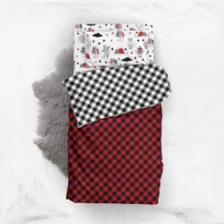 Bacati - Lumberjack Red Black 5 Pc Toddler Bedding Set 14 Bacati - Lumberjack Red Black 5 Pc Toddler Bedding Set -Bacati GUEST 96afa610 f16f 4d23 aa9e bf22f4ad426e