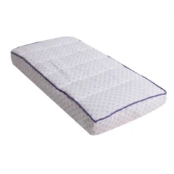 Bacati - Petals Quilted Muslin Changing Pad Cover Lilac -Bacati GUEST 974137eb d473 4980 bd4b 3a471c73ce63
