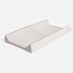 Bacati - Petals Quilted Muslin Changing Pad Cover Coral -Bacati GUEST 976130df 772f 40e2 bb6c f7b342ad0279