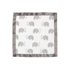 Bacati - Elephants Aqua/Lime/Gray Muslin 2 Pc Security Blankets 14 Bacati - Elephants Aqua/Lime/Gray Muslin 2 Pc Security Blankets -Bacati GUEST 99b3f06c 2659 4ac4 9e46 d9c54d90fd50