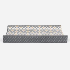 Bacati - Woodlands Gray/Beige Gray Triangles Neutral Cotton C.P.C 13 Bacati - Woodlands Gray/Beige Gray Triangles Neutral Cotton C.P.C -Bacati GUEST a087e14e 6c76 4ccb 8828 7f610e5c89c0