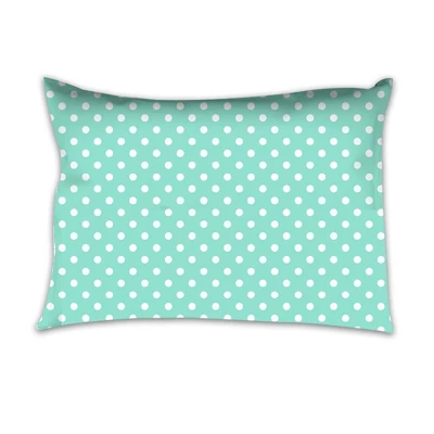 Bacati - Mint Pin Dots 3 Pc Toddler Bed Sheet Set 5 Bacati - Mint Pin Dots 3 Pc Toddler Bed Sheet Set - Image 3