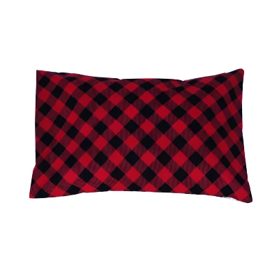Bacati - Lumberjack Red Black 5 Pc Toddler Bedding Set 9 Bacati - Lumberjack Red Black 5 Pc Toddler Bedding Set - Image 7