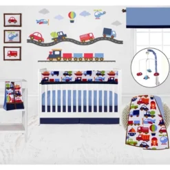 Bacati - Solid Blue/Navy Window Valance 12 Bacati - Solid Blue/Navy Window Valance -Bacati GUEST a64d205c 6993 40be 919a fe25e0815274