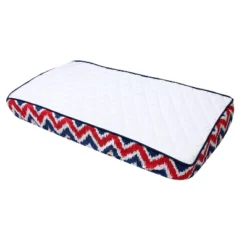 Bacati - MixNMatch Navy/Red White Changing Pad Cover -Bacati GUEST a6ff05d8 ac27 4cec b4c7 4acf8f893688