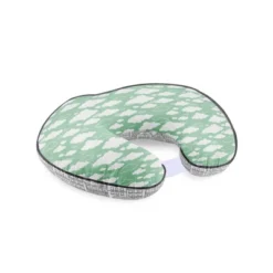 Bacati - 3 Pc Clouds In The City Mint Gray Hugster Feeding & Infant Support Nursing Pillow -Bacati GUEST aa7501d4 0be0 4643 b77e 19f0c57bdd56