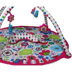 Bacati - Baby Activity Gyms & Playmats (Botanical Pink/Multi)
