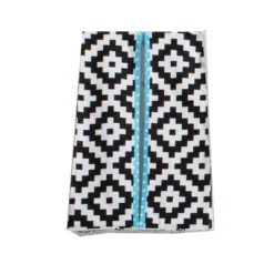 Bacati - Love Aztec Print Black Turquoise 10 Pc Crib Bedding Set With Long Rail Guard Cover -Bacati GUEST b2248106 5b9a 42b5 b1cf 072a0347d845 3