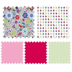 Bacati - Botanical Floral Birds Pink Multicolor 6 Pc Crib Bedding Set With Long Rail Guard Cover 21 Bacati - Botanical Floral Birds Pink Multicolor 6 Pc Crib Bedding Set With Long Rail Guard Cover -Bacati GUEST b29246d1 cf2c 4a68 a4cb 1e5401baff7f