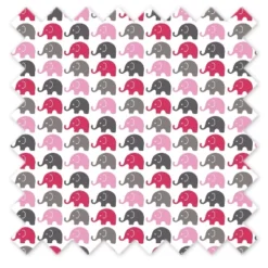 Bacati - Elephants Pink/Gray Storage Toy Chest -Bacati GUEST b6b64d72 acf7 4fac 9e97 8a8f93fedc02 1