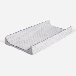 Bacati - Petals Quilted Muslin Changing Pad Cover Lilac -Bacati GUEST b92b5df5 6941 4501 9c3a b93c3b77b5de