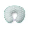 Bacati - 3 Pc Petals/Floral Aqua Muslin Hugster Feeding & Infant Support Nursing Pillow With 2 Removable Zippered Covers -Bacati GUEST bbe38573 8a22 49ae ba57 05fb85488b36