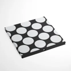 Bacati - Dots/Pin Stripes Black/White Storage Box Large -Bacati GUEST bca1a749 ce31 4b5e a078 aa857472cd19