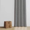 Bacati - Pin Dots Gray Cotton Printed Single Window Curtain Panel 2 Bacati - Pin Dots Gray Cotton Printed Single Window Curtain Panel -Bacati GUEST bdc6065e dd5e 47ad b7b1 dd3e7d7db3a7