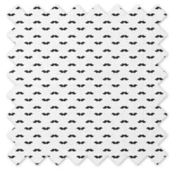 Bacati - Mustache Quilted Muslin Changing Pad Cover Black -Bacati GUEST c08273ef c115 494f 8b04 c658b73f47ce