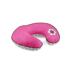 Bacati - 3 Pc Damask Pink/chocolate Hugster Feeding & Infant Support Nursing Pillow -Bacati GUEST c4216d15 3bf7 418a a75f 226d72fd5fe9