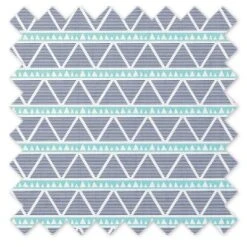 Bacati - Liam Aqua/Navy Triangles Muslin 4 Pc Set Of Bibs & Burp Cloths Set .... -Bacati GUEST c5d3aedb d7ee 490d a294 a47a2ee35c57