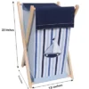 Bacati - Little Sailor Laundry Hamper With Wooden Frame 1 Bacati - Little Sailor Laundry Hamper With Wooden Frame -Bacati GUEST c68a4dee e651 44df a829 891d0d676dd7