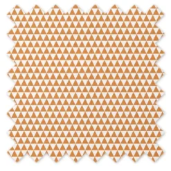 Bacati - Liam Orange Triangles Quilted Muslin Changing Pad Cover -Bacati GUEST c6a033c4 f264 49af a90f efffc4669e9b