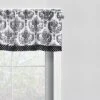 Bacati - Classic Damask White/black Window Valance -Bacati GUEST ca24085c c7c5 4cbb a264 a1caacb16941