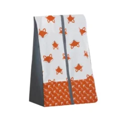 Bacati - Playful Fox Orange Gray 10 Pc Crib Bedding Set With Long Rail Guard Cover -Bacati GUEST d35a3417 c4b5 4db5 9308 3007f06ba741