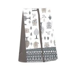 Bacati - Owls In The Woods Beige/Gray 10 Pc Crib Bedding Set With 2 Crib Fitted Sheets -Bacati GUEST d52ab327 e069 419f ad0b af5e608880b4