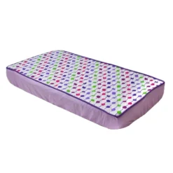 Bacati - Botanical Purple Changing Pad Cover -Bacati GUEST d59b2d64 364e 4039 b2ed 7acbb2dbdcf0