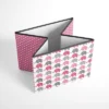 Bacati - Elephants Pink/Gray Storage Box Large -Bacati GUEST d75ac859 9e06 4804 9fef faaae33499d4