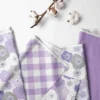 Bacati - Watercolor Floral Purple Gray 10 Pc Girls Crib Bedding Set With 2 Crib Fitted Sheets 2 Bacati - Watercolor Floral Purple Gray 10 Pc Girls Crib Bedding Set With 2 Crib Fitted Sheets -Bacati GUEST d7d951dc b5da 40dd be1a a96999600f48 4