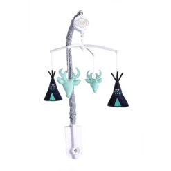 Bacati - Noah Mint Navy 10 Pc Crib Bedding Set With 2 Crib Fitted Sheets -Bacati GUEST d7ff4896 c022 4112 96c1 6ffe04212b7a