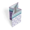 Bacati - Isabella Paisley Aqua/Lilac/Purple Collapsible Laundry Hamper -Bacati GUEST d94dea95 bc7f 45fb 8b4a f618bb18df5b