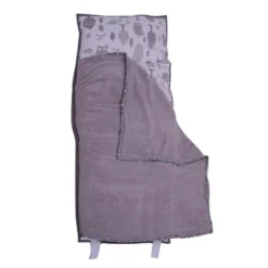 Bacati - Owls Gray Beige Neutral Cotton Toddler Nap Mat -Bacati GUEST dabd23a2 3c53 4a52 9169 8e1d014f72e8