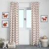 Bacati - Playful Fox Orange/Grey Curtain Panel -Bacati GUEST dcc50ea0 dc49 4082 8c10 81b23b86c9dc