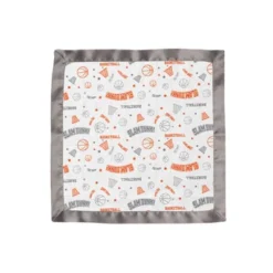 Bacati - Basketball Orange/Gray Muslin 2 Pc Security Blankets -Bacati GUEST de2734ec 730f 49d0 9d95 7b55f2d9aec0