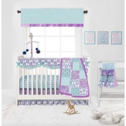 Bacati - Isabella Paisley Aqua/Lilac/Purple Musical Mobile -Bacati GUEST de668856 8233 44c9 bb13 9f2743b5e783