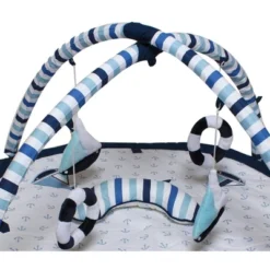 Bacati - Baby Activity Gyms & Playmats (Little Sailor Blue/Navy)