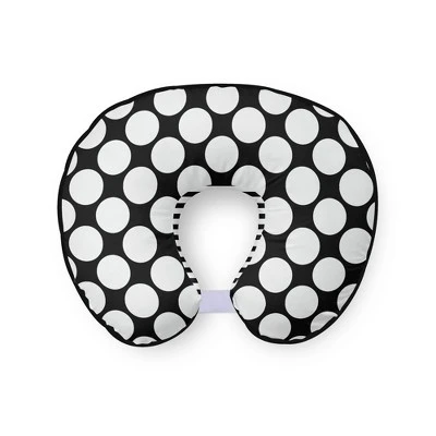 Bacati - 3 Pc Dots/Pin Stripes Black/White Hugster Feeding & Infant Support Nursing Pillow 3 Bacati - 3 Pc Dots/Pin Stripes Black/White Hugster Feeding & Infant Support Nursing Pillow