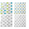 Bacati - Elephants Aqua/Lime/Gray Muslin Swaddling Blankets Set Of 4 1 Bacati - Elephants Aqua/Lime/Gray Muslin Swaddling Blankets Set Of 4 -Bacati GUEST e3c6a36a f94c 4c68 8c39 bb9b6c3f8021