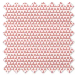 Bacati - Olivia Coral/Navy Feathers/Triangles Muslin 4 Pc Set Of Bibs & Burp Cloths Set -Bacati GUEST e523a314 da47 4f90 a75f 8463cf4c8cf2