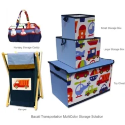 Bacati - Transportation Storage Box Small -Bacati GUEST ed03a82f 4e8b 44da ba36 0e1acb4c4f17 2