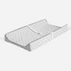 Bacati - Hearts Quilted Muslin Changing Pad Cover Gray -Bacati GUEST eeffa07d da63 4d07 a71c a4beb9f5965a