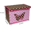 Bacati - Butterflies Pink/Chocolate Storage Toy Chest 2 Bacati - Butterflies Pink/Chocolate Storage Toy Chest -Bacati GUEST ef54bd47 c798 4d2a 9218 ed72546e9ddf
