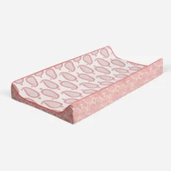Bacati - Sophia Paisley Aqua/Coral Paisley Changing Pad Cover -Bacati GUEST efcd1c97 8319 4a4b b4cb 1d72ce1c45fc