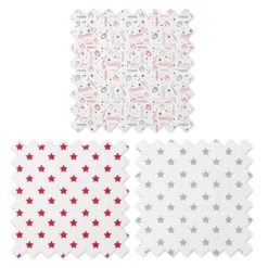 Bacati - Baseball Red/Gray Muslin 4 Pc Toddler Bedding Set -Bacati GUEST eff1acd9 a844 42d8 9ae6 c8efccacda26