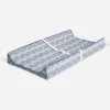 Bacati - Emma Mint/Navy Large Triangles Quilted Muslin Changing Pad Cover -Bacati GUEST f6626918 fd7f 43f1 b4cd 45f1b0f25e14